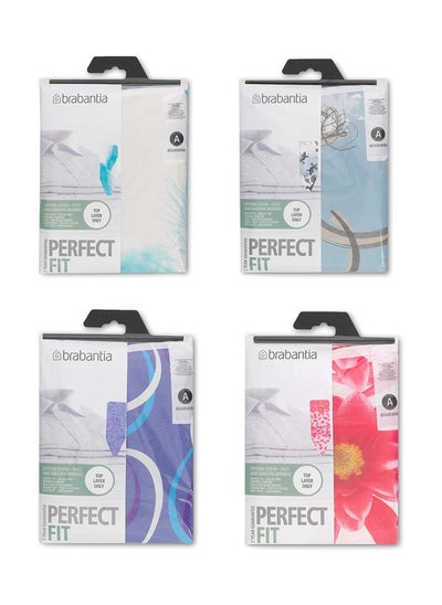 Buy Brabantia Ironing Board Cover Size A with 2 mm Foam - 110 x 30, Slimline, Bright Assorted Colours in UAE