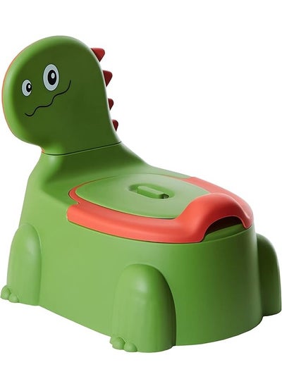 Buy Dinosaur-Themed Baby Potty Chair with Removable Bowl - Green/Red in UAE