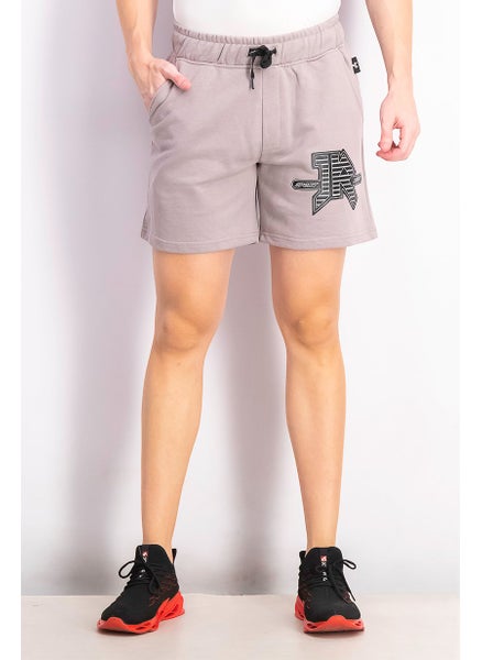 اشتري Men Sportswear Fit Training Short, Grey Zink في الامارات