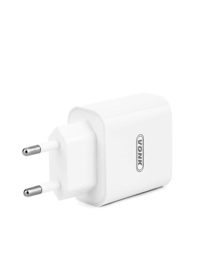 Buy power adapter fast charger  input  :AC110-240   V OLT  OUTPUT: 5-3.6 AMPIR / 9VOLT/2AMPIR 12VOLT/1.5AMPIR BDL-C04 White in Egypt