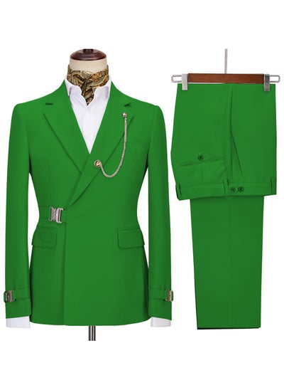 Buy New Fashionable Men's Two-Piece Suit Set in Saudi Arabia