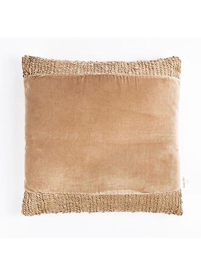 Buy Zelda Filled Cushion, Linen - 45x45 cm in UAE