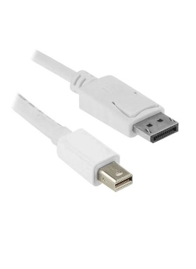 اشتري Display Port To Mini Cable White في الامارات