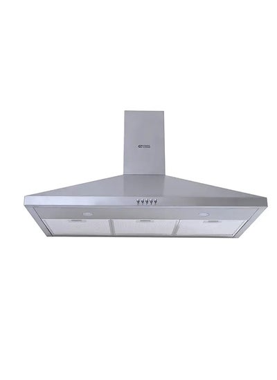 Buy General Supreme Pyramid Cooker Hoods 90 cm, Stainless Steel, GSCH90FS in Saudi Arabia