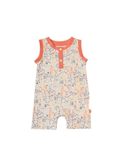 Buy High Quality Cotton Blend and comfy  Printed Sleeveless Baby Romper in Egypt