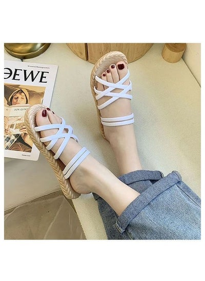 Buy Women's Outer Slippers Summer Outdoor or Indoor Sandals in UAE