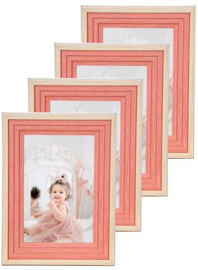 Buy Modern Photo Frame 4 Pieces (Size 10x15) Desk Stand in Egypt