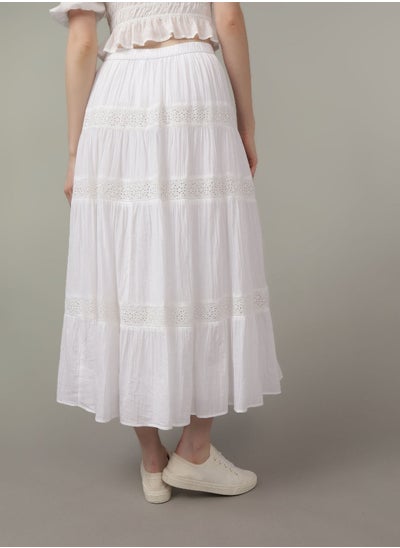 Buy AE Tiered Maxi Skirt in Egypt