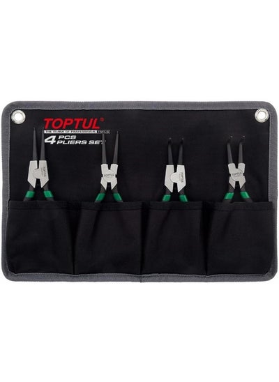 Buy Toptul Retaining Ring Pliers Set Of 4Pcs in Saudi Arabia