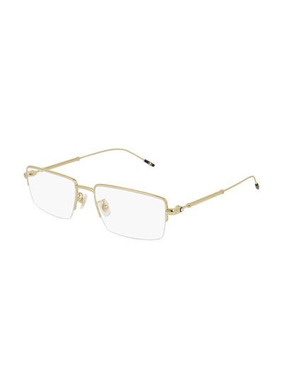 Buy Men's Rectangle Eyeglass Frame - MB0113O 002 56 - Lens Size: 57 Mm in UAE