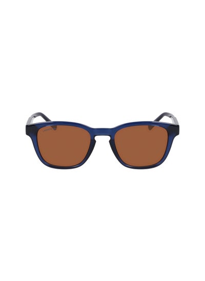 اشتري FULL RIM BIO INJ-G820 MODIFIED RECTANGLE LACOSTE SUNS L6026S  5120 (410) TRANSPARENT BLUE في الامارات