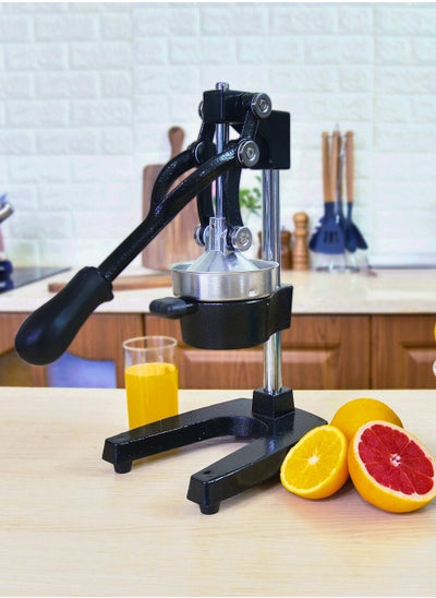 Buy Premium Manual Citrus Juicer with Lever - Lemon, Lime, Orange, Pomegranate, Grapefruit - Perfect for Home & Commercial Use in UAE