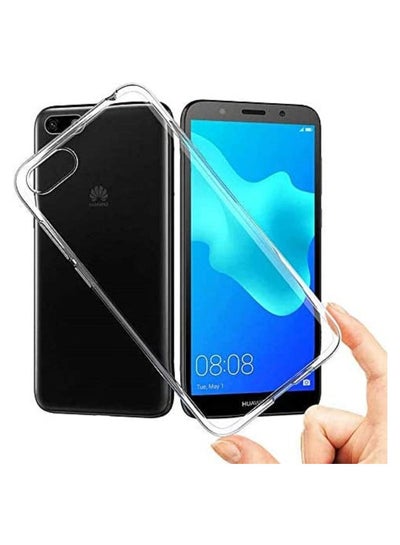 Buy TPU Silicon Back Cover for HUAWEI Y5  (2018)-Transparent - Clear in Egypt