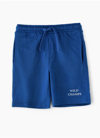 اشتري Spring & Summer Breezin': Boys' Comfy Cotton Knit Shorts في الامارات