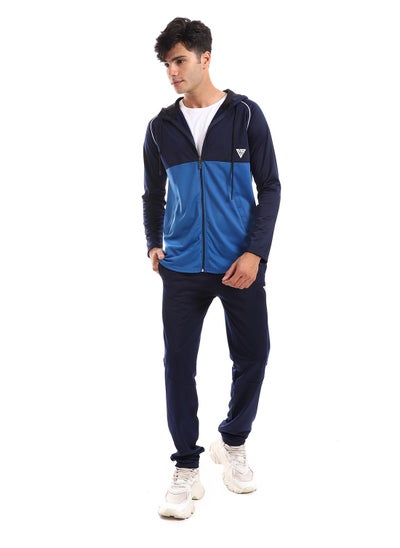 Buy Hoodie With Pants Training Suit And Lined Design in Egypt