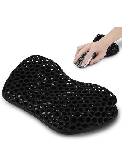 Buy Wrist Rest For Keyboard And Mouse Ergonomic Wrist Support Made Of 3D Print Light Sensitive Resin Non Slip For Office Computer Laptop Gaming Accessories Office Set 13 X 7 X 2 Cm Black in Saudi Arabia