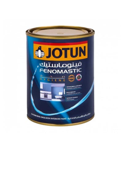 Buy Jotun Fenomastic Hygiene Emulsion Matt 4143 Shadow Black 1 Litre in UAE