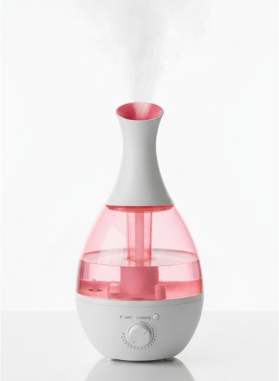 Steam Diffuser, Humidifier, and Electric Aroma Diffuser (Pink, 2.5L ...