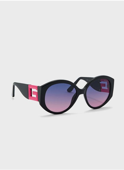 اشتري Half Frame Shape Sunglasses في الامارات