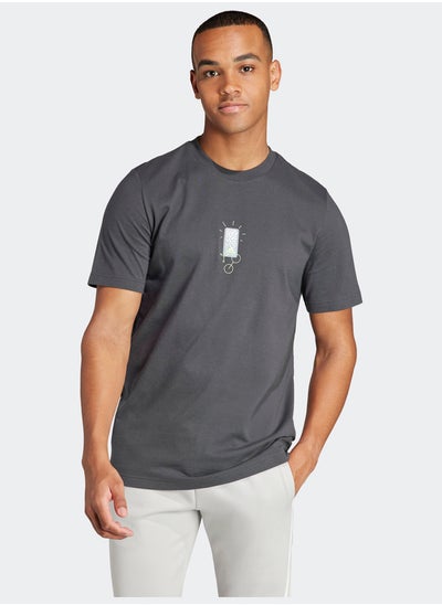 Buy Molded Linear Graphic T-Shirt in Egypt