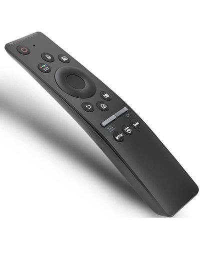 Buy Universal Voice Remote Control for Samsung Smart TV LED QLED 4K 8K UHD Crystal Frame HDR Curved Smart TVs, with Shortcut Buttons for Netflix, Prime Video, in UAE