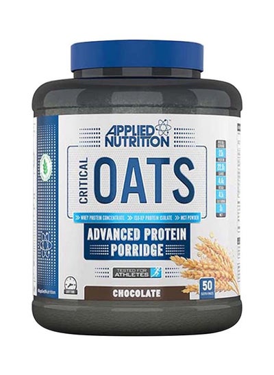 Buy Applied Nutrition Critical Oats Advanced Protein Porridge Supplement, Chocolate, 50 Servings - 3kg in Saudi Arabia