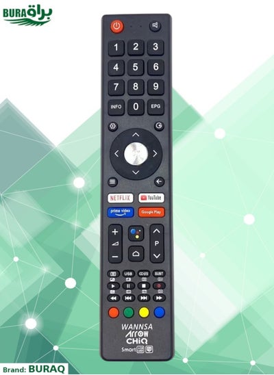 Buy Wansa Remote Control Arrow Remote Control Chiq Remote Control Universal Smart TV Remote Control For Wansa Arrow CHiq in Saudi Arabia