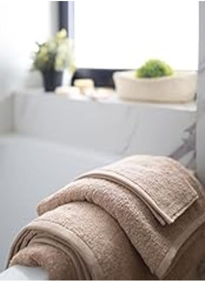 اشتري More Cottons Plain towels (100% Cotton) (coffee, 70x140) في مصر