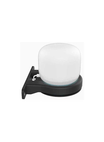 Buy AhaStyle Wall Mount ABS Bracket Holder Shelf for Google Nest WIFI Router - Black in UAE