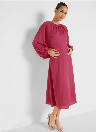 Buy Cape Sleeve Dress in UAE