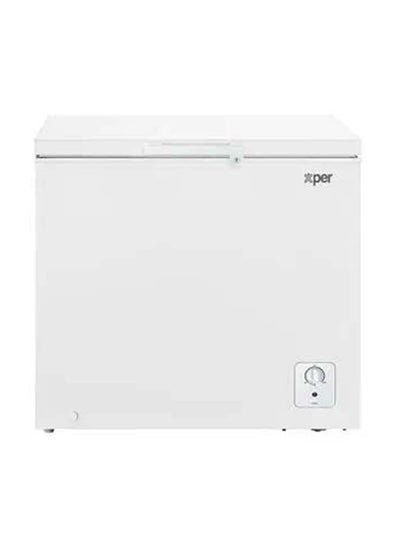 Buy Xper chest freezer 7 cu.ft, white, FRXP385-21 in Saudi Arabia