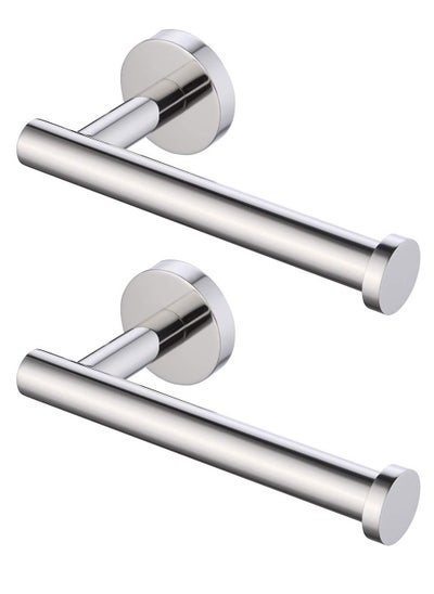 اشتري Toilet Paper Holder for Bathroom 2 Pack Tissue Holder Dispenser SUS304 Stainless Steel RUSTPROOF Toilet Roll Holder Wall Mount Brushed Finish A2175S12-2-P2 في السعودية