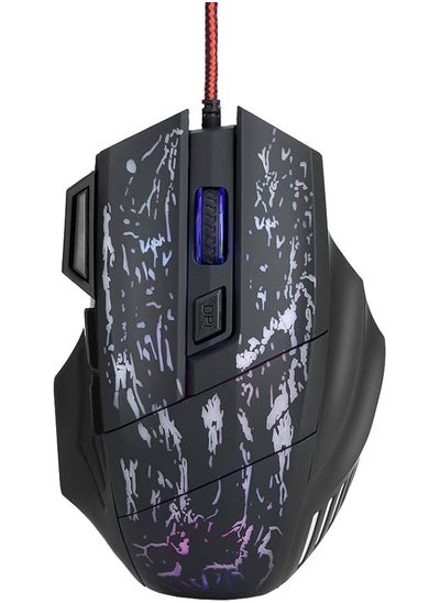 Buy Usb Wired Gaming Mouse Wired Computer Mouse For Mac Os And Above Anti Static Woven Nylon Line Computer Accessory in Saudi Arabia