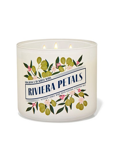 Buy Riviera Petals 3-Wick Candle in UAE