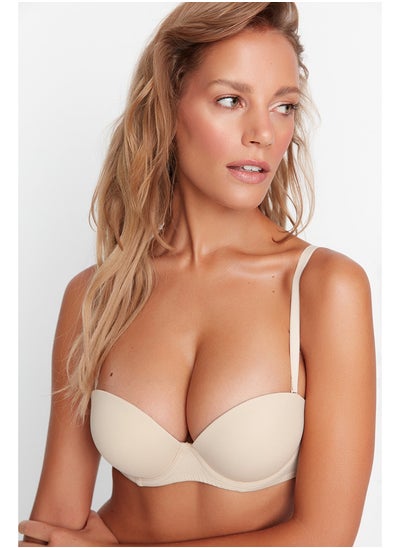 Buy Bra - Beige - Reinforced / Push-up in Egypt