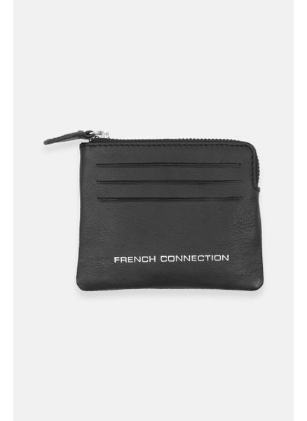 Buy Men Brand Logo Wallet 10 x L 8 x H 2 x  W cm, Black in Saudi Arabia