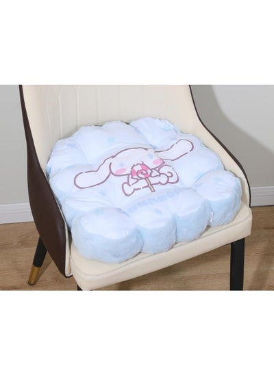 Buy Sanrio characters Exquisite Printed Backrest Cushion and Seat Cushion 	 Cinnamoroll in UAE