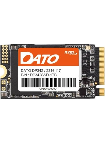 اشتري SSD-DATO DP342 PCIe Gen3x4 1 تيرابايت بسرعات تصل إلى 2500 ميجابايت/ثانية و1800 ميجابايت/ثانية في السعودية