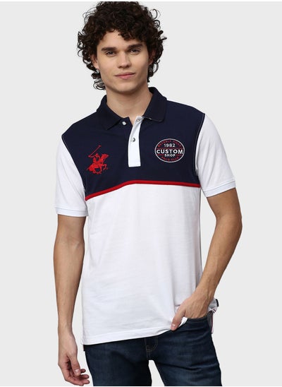 Buy Color Block Polo in Saudi Arabia