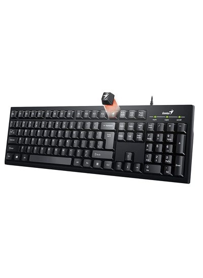 Buy Kb 100 Usb Keyboard Black Kb100 in Saudi Arabia