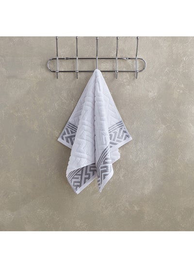 اشتري Meknes Lurex Patterned Cotton Hand Towel 70 x 40 cm في الامارات