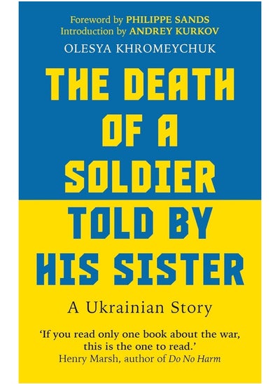 Buy The Death of a Soldier Told by His Sister: A Ukrainian Story in UAE