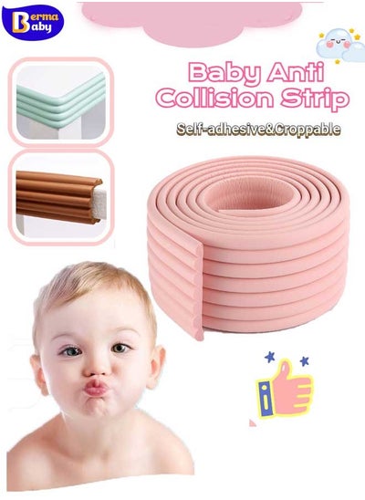 Buy 1/2/4/10PCSBaby Proofing Soft Foam Edge Protector Corner Guard Strip with Adhesive Anti-Collision Bumper Guard in Saudi Arabia