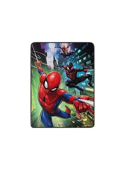 اشتري Spider Man Inch Swing City Inch Micro Raschel Throw Blanket 46 Inch X 60 Inch Multi Color في السعودية