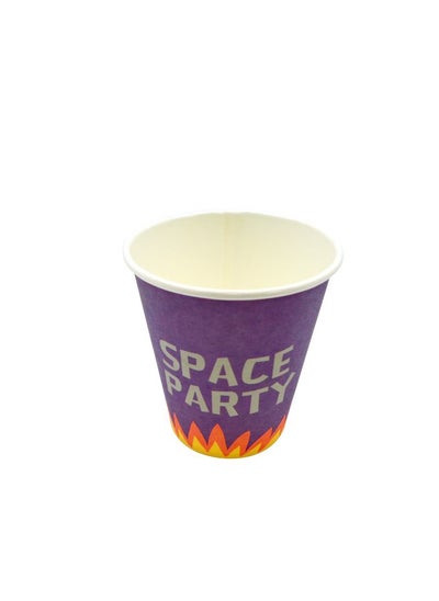 اشتري Paper Cups 9oz 6Pcs/Set Happy Birthday في الامارات