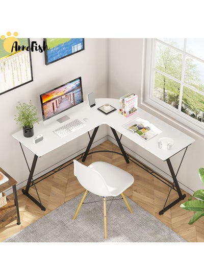 Buy L-Shaped Home Office Table Gaming Desk Computer Desk L Desk Workstation Corner Desk in Saudi Arabia