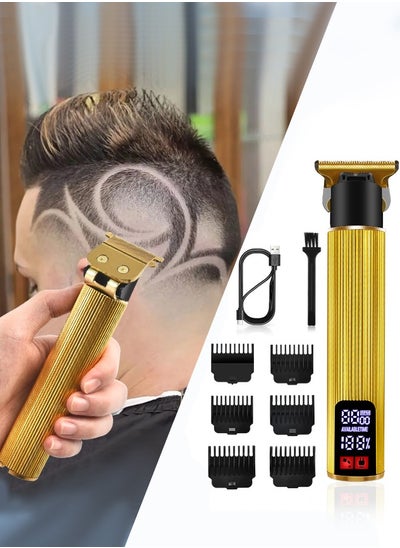 اشتري Hair Clippers for Men, Cordless Rechargeable Clippers for Hair Cutting, Mens Trimmer Kit for Hair Removal and Shaving, Electric Shaving Machine Set for Home, Travel, Salon Use في السعودية