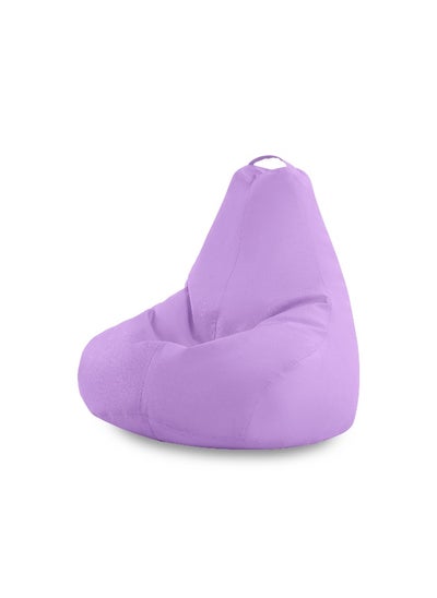 Buy Pearl Drop Filled Bean Bag- 70X70Cm Purple in UAE