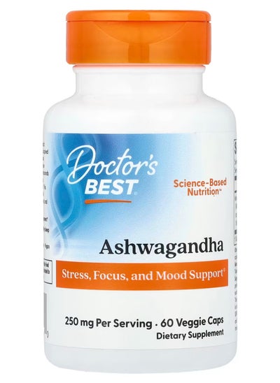 Buy Ashwagandha, 250 mg, 60 Veggie Caps (125 mg per Capsule) in Saudi Arabia