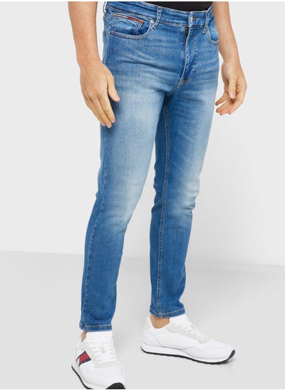 Buy Light Wash Regular Fit Jeans in UAE